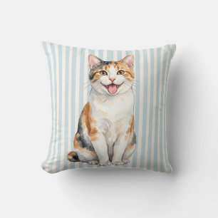 Housse de coussin pour chat japonais à queue court