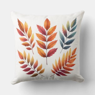 Housse de coussin style aquarelle Citrouille