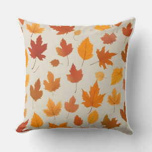 Housse de coussin style aquarelle Citrouille