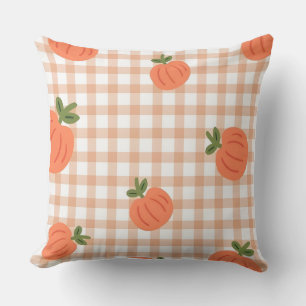 Housse de coussin style aquarelle Citrouille