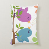 Housse de Coussin / Taie d'oreiller Oiseaux Chante (Devant(Vertical))