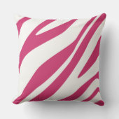 Housse de Coussin Zèbre Design Choisir une couleur (Recto)