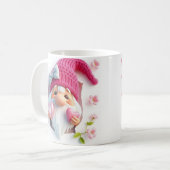 Housse de mug gnome mignon 3d, housse de mug desig (Devant gauche)