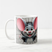 Housse de mug souris mignonne 3D, conception de ho (Gauche)