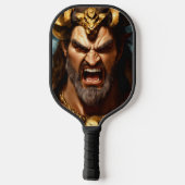 Housse de Raquette de Pickleball Logo King Fighter (Verso)