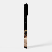 Housse de téléphone fille noire de mode – Luxe est (Côté droit)