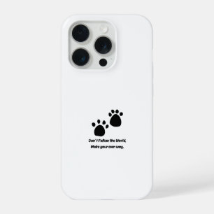 Housse de téléphone Inspirante pour Chien Ne Suive