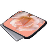 Housse d'ordinateur en rose pêche Étui de tablette (Devant bas)