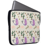 Housse d'ordinateur portable Chat Poisson Cactus M (Devant droit)
