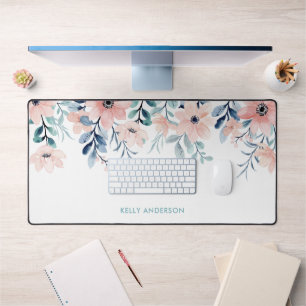 Housse d'ordinateur portable florale botanique ave