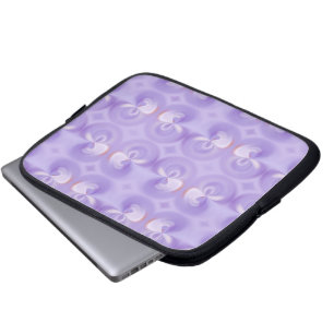 Housse d'ordinateur portable violette