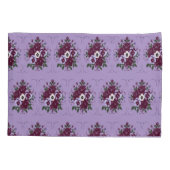 Housse d'Oreiller - Bouquet de Violettes (Dos)