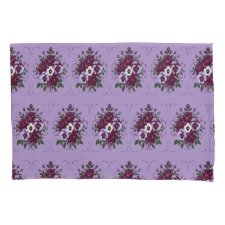 Housse d'Oreiller - Bouquet de Violettes Kussensloop