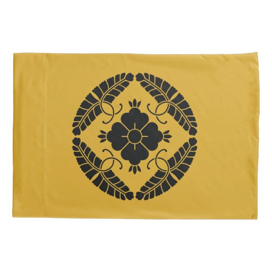 HOUSSE D'OREILLERS 八つ藤 (Dos)