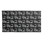 Housse D'oreillers 애 coréen 교 Aegyo | Hangul (Dos-Droit)