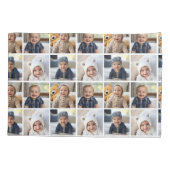 Housse D'oreillers 4 Collage photo dupliqué sur tout le site peut mod (Dos)