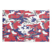 Housse D'oreillers 4th of July, Independence day, Camouflage Gray (Dos)