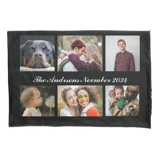 Housse D'oreillers 6 Photos Pillowcase (devant-gauche)
