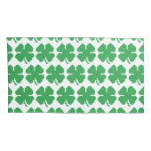 Housse D'oreillers 8 bits Pixel Lucky Four Leaf Clocher (Dos-Droit)