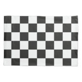 Housse D'oreillers à damiers motif (Dos)