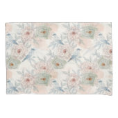 Housse D'oreillers A symphony of song and petals pattern (devant)