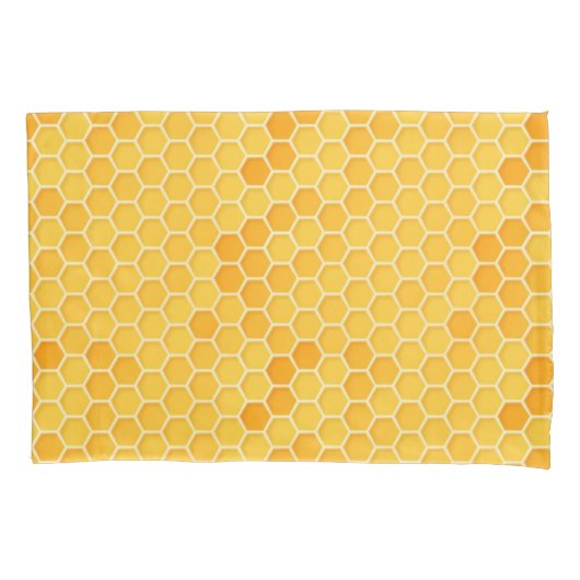 Housse D'oreillers Abeilles de miel ! Coque coussin (devant)
