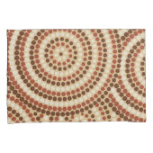 Housse D'oreillers Aboriginal dot painting (devant-Droit)