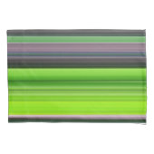 Housse D'oreillers Abstract #1: Lime and grey (devant)