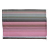 Housse D'oreillers Abstract #1: Rose et grey (devant)
