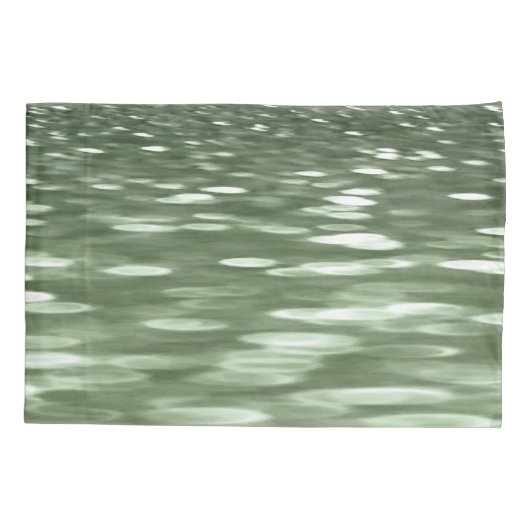 Housse D'oreillers Abstract #3: Olive green blur (Dos)