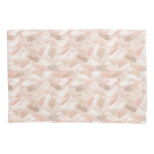 Housse D'oreillers Abstract Brush Stroke Pattern (devant-gauche)