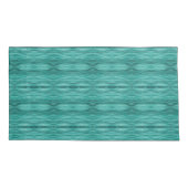 Housse D'oreillers Abstract teal water ripples M-size pattern (Dos)