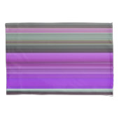 Housse D'oreillers Abstrait #1 : Violet et gris (devant)
