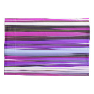 Housse D'oreillers Abstrait #2 : Flou pourpre