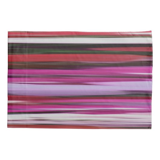Housse D'oreillers Abstrait #2 : Flou rouge (Dos)