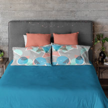 Abstrait Bauhaus demi-cercles Mod Pop Art Motif