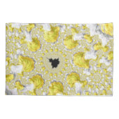 Housse D'oreillers Abstrait Gold Fractal (Dos)