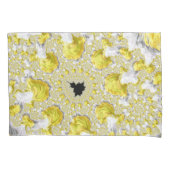 Housse D'oreillers Abstrait Gold Fractal (devant)