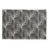 Housse D'oreillers Abstrait noir et blanc (Dos)