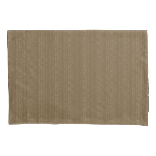 Housse D'oreillers Abstraite teintes douces Profonde Gold Subtle Stri (devant-gauche)