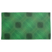 Housse D'oreillers Acceptation | Médaillons de méditation verte (devant-Droit)