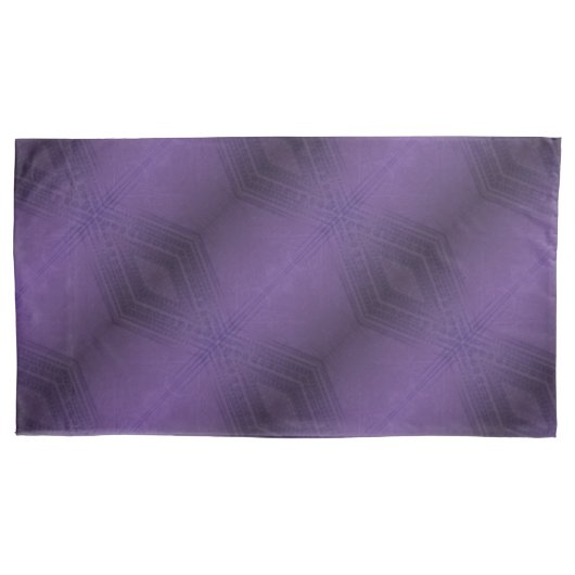 Housse D'oreillers Acceptation | Motif Boho violet écectique (devant-gauche)