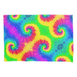 Housse D'oreillers Ados Tie Dye Look HAMbyWG Coussin Coque