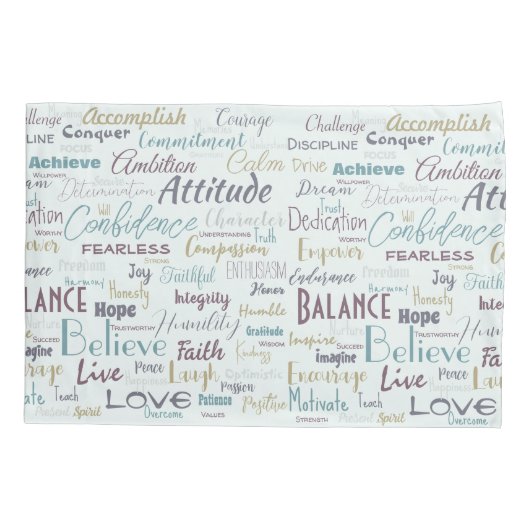 Housse D'oreillers Affirmation (Dos)