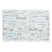 Housse D'oreillers Affirmation (devant)