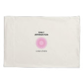 Housse D'oreillers Affirmation quotidienne, Affirmation positive, Spi (Dos)