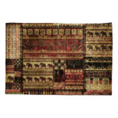 Housse D'oreillers African Patchwork : Grunge Print Arrière - plan (Dos)