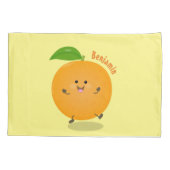 Housse D'oreillers Agréable agrumes d'orange (Dos)