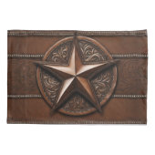 Housse D'oreillers Agritourisme rustique Cowboy Western Country Texas (Dos-gauche)