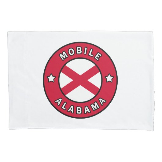 Housse D'oreillers Alabama mobile (devant)